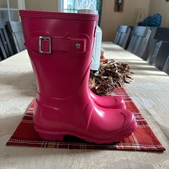 Pink Hunter Boots women size 5 - Picture 2 of 6